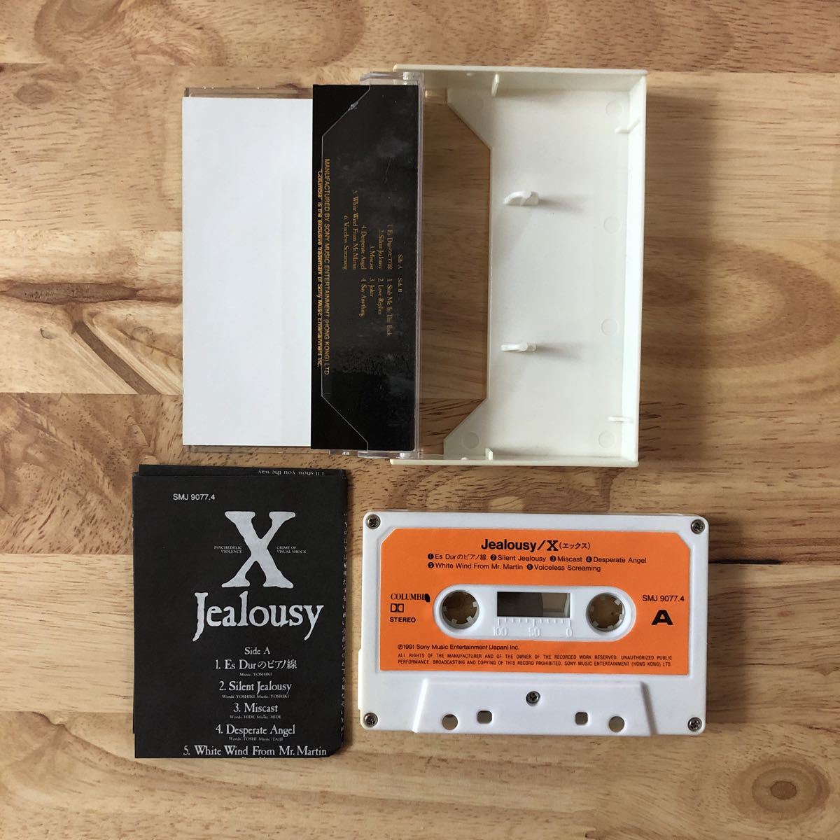 CT X (XJAPAN)/JEALOUSY ジェラシー[1991年発表/サード・アルバム:歌詞カード付き] ★BLUE BLOOD YOSHIKI HIDE_画像4
