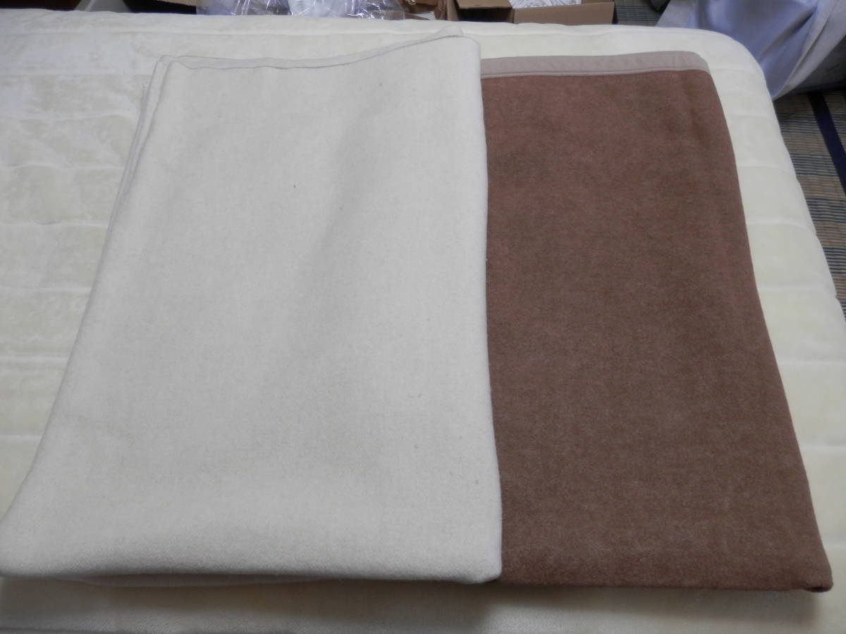 京都西川 ローズ カシミヤ毛布 (CSR-N50003) D ダブルサイズ 180×210cm ベージュ 日本製 通販 