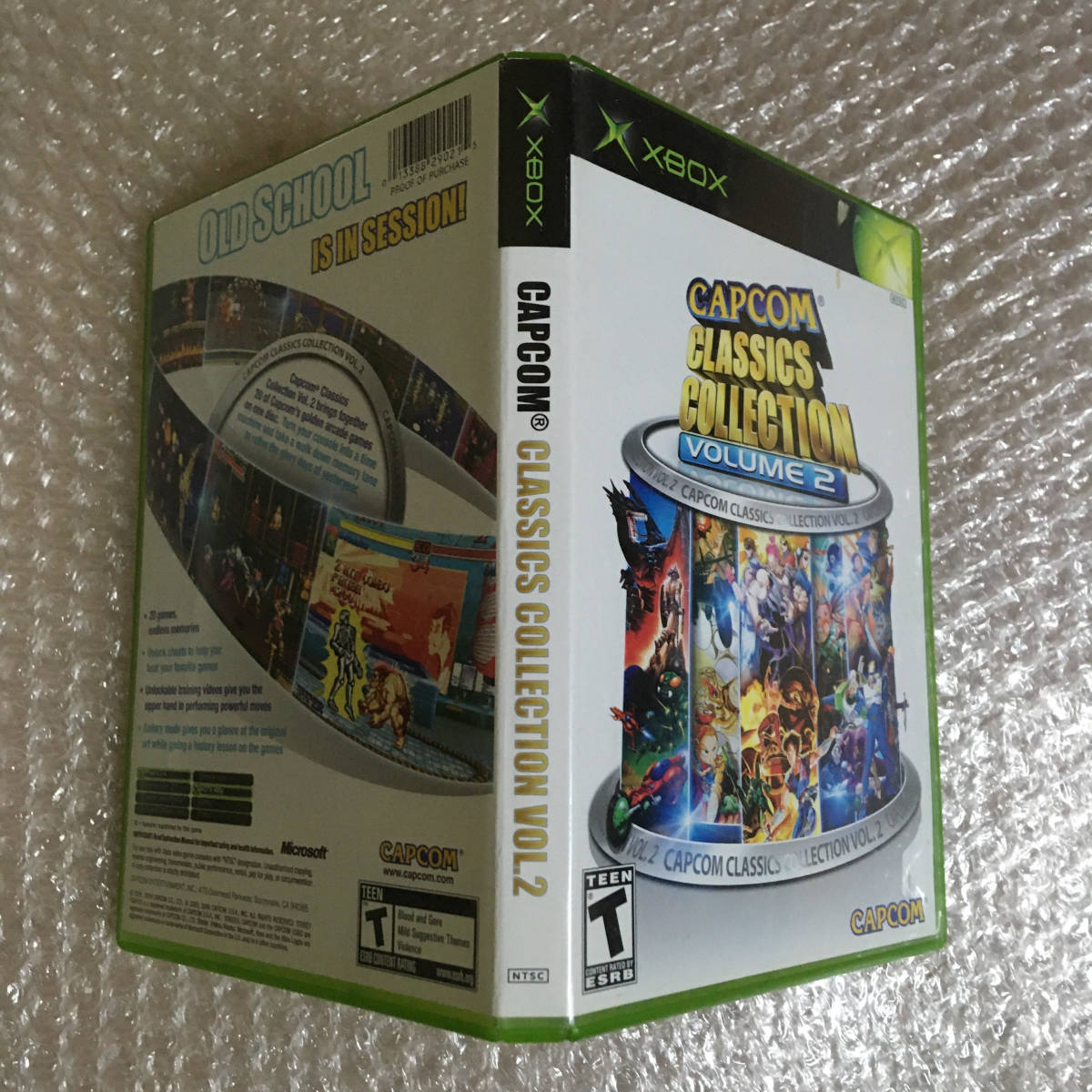 XBOX 海外版 カプコンクラシックスコレクション VOL2【起動確認 箱説