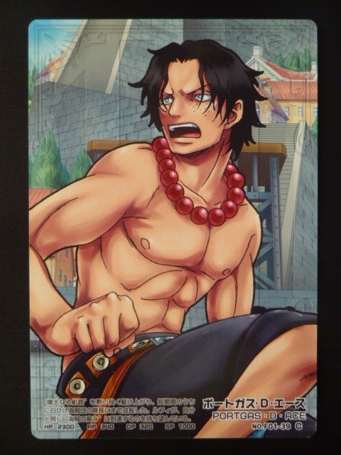  One-piece AR Carddas NO.F01-39 C Portgas *D* Ace 