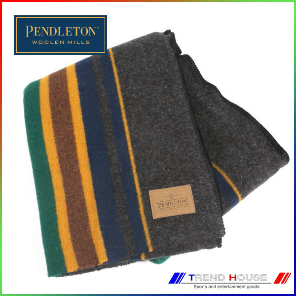 ペンドルトン ブランケット［PENDLETON］YAKIMA CAMP BLANKET THROW/ヤキマキャンプ ブランケット オックスフォード_ZA158-53956/OXFORD_画像1