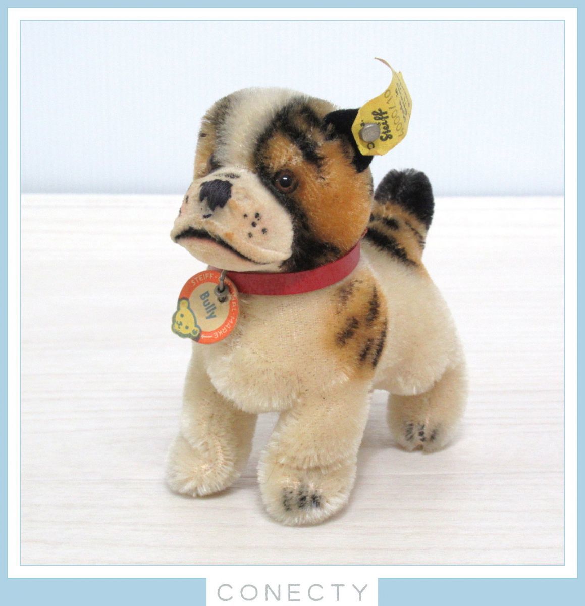 人気沸騰】 Steiff アンティーク シュタイフ Bully grupoavodah dog