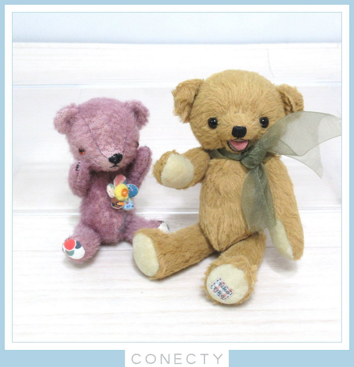 全品送料0円 作家様 テディベア 2体 ecousarecycling.com
