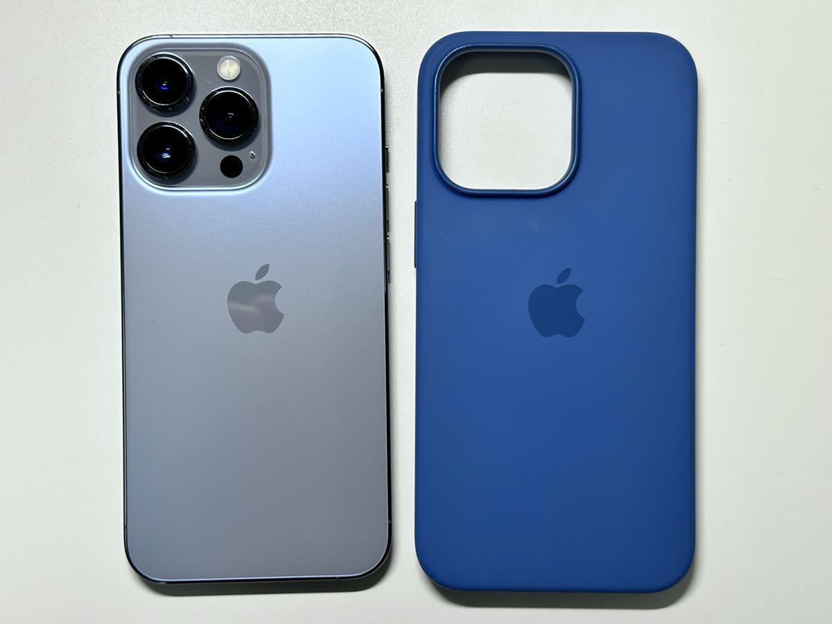 美品】iPhone 13 Pro 128GB SIM FREE シエラブルー & apple