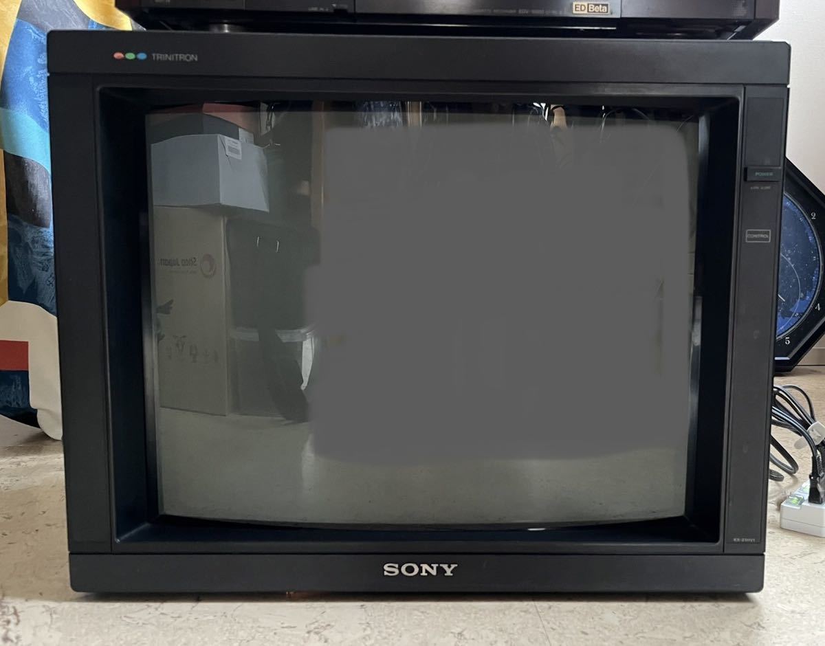 Yahoo!オークション - SONY トリニトロン ブラウン管テレビ KX Yahoo!オークション - SONY トリニトロン ブラウン管テレビ KX