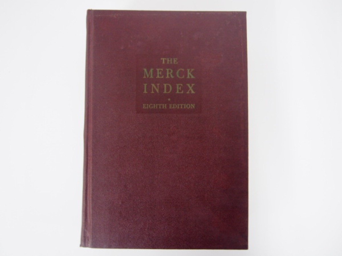 ▼0.11　【洋書 THE MERCK INDEX 8th edition メルク・インデックス 8版 化学品・医薬品の大辞典　1968年】111-02210_画像1