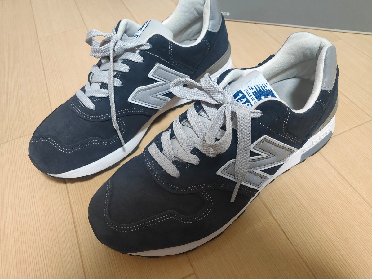 美品】NEW BALANCE M1400 NV 27cm ニューバランス ネイビー 廃盤