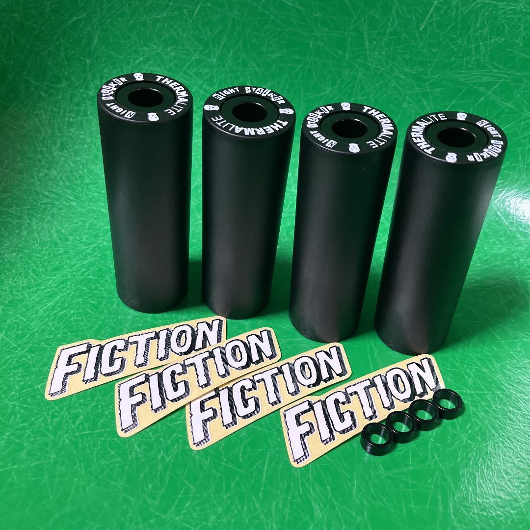 Fiction BMX ペグ 4本セット 新品未使用品 プラペグ ブラック Fiction BMX ペグ 4本セット 新品未使用品 プラペグ ブラック