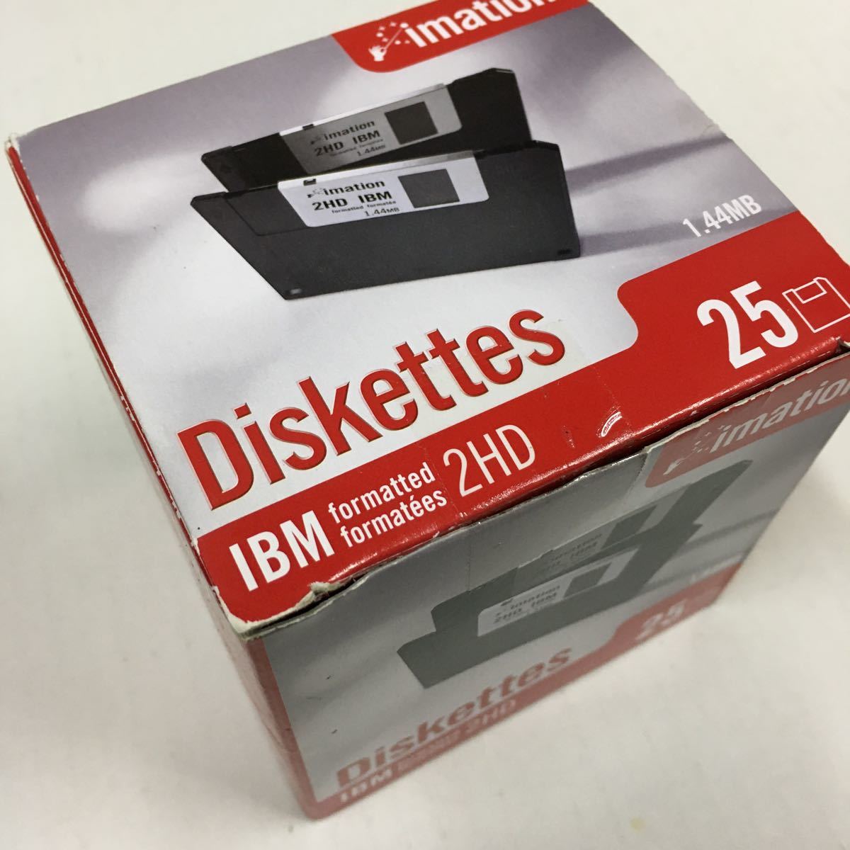  floppy disk 3.5 -inch FD DOS/V format 23 sheets insertion paper box ×1 US MF2HD-WIN-25KS