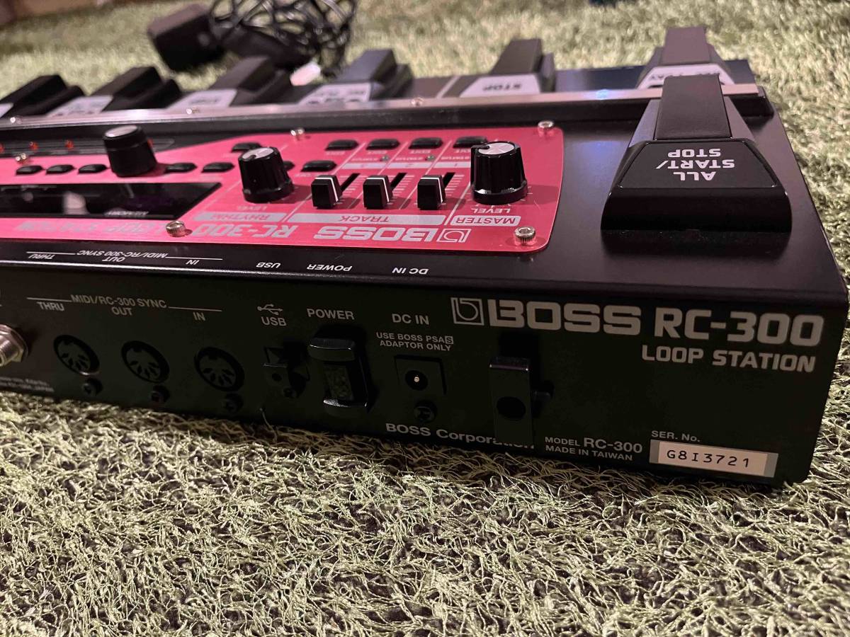 BOSSボス Loop Station RC-300ルーパー 電源アダプター付き【送料無料