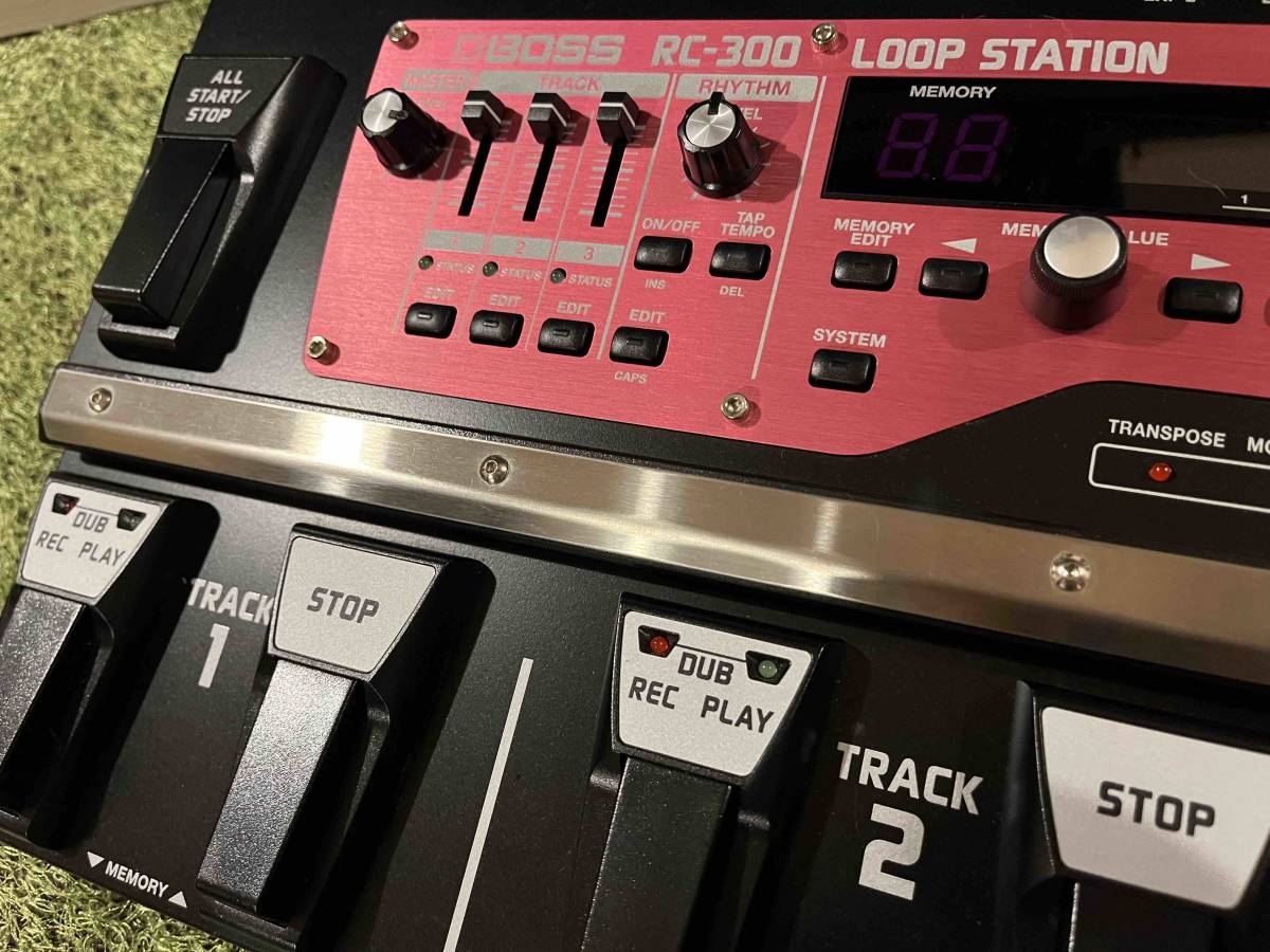 BOSSボス Loop Station RC-300ルーパー 電源アダプター付き【送料無料