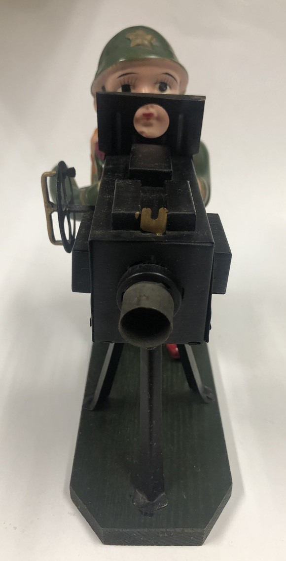 戦前 ブリキ セルロイド のおもちゃ 兵隊 機関銃 レトロ 戦前 ブリキ セルロイド のおもちゃ 兵隊 機関銃 レトロ