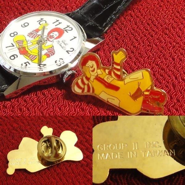 良品 1970年代 マクドナルド スイス製 ビンテージ 手巻腕時計マック 