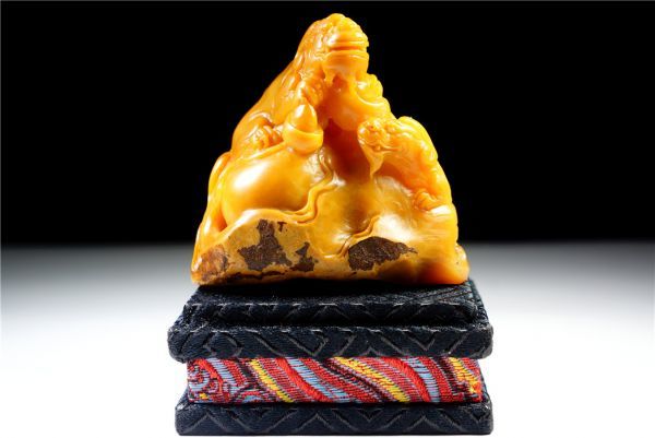 【コンビニ受取対応商品】 時代 仏教美術 珊瑚 共箱 厨子 川口一光 仏像 大日如来像 工芸品