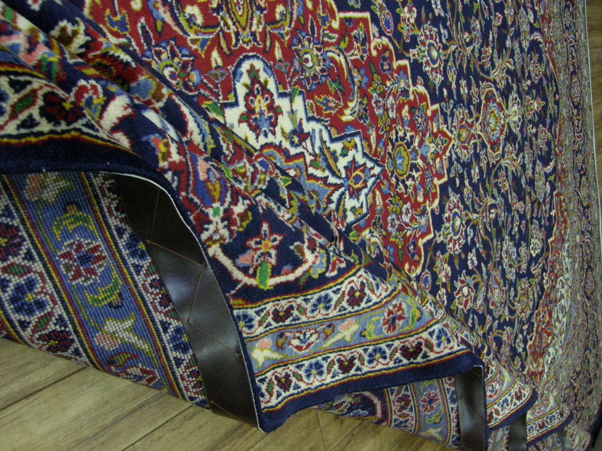 ペルシャ絨毯 404x300 手織り cod.26750 美術品 カーシャーン産