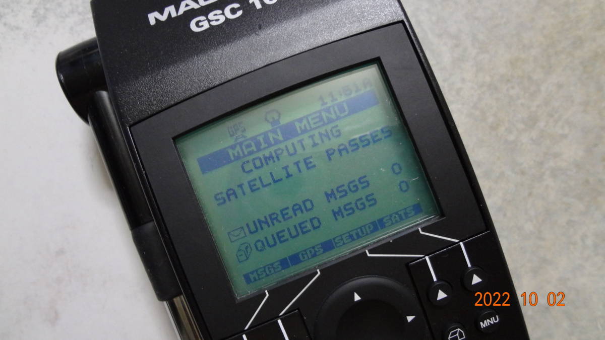 MAGELLAN GSC100 GPS通信端末 マゼラン コレクション用 ジャンク品_画像7