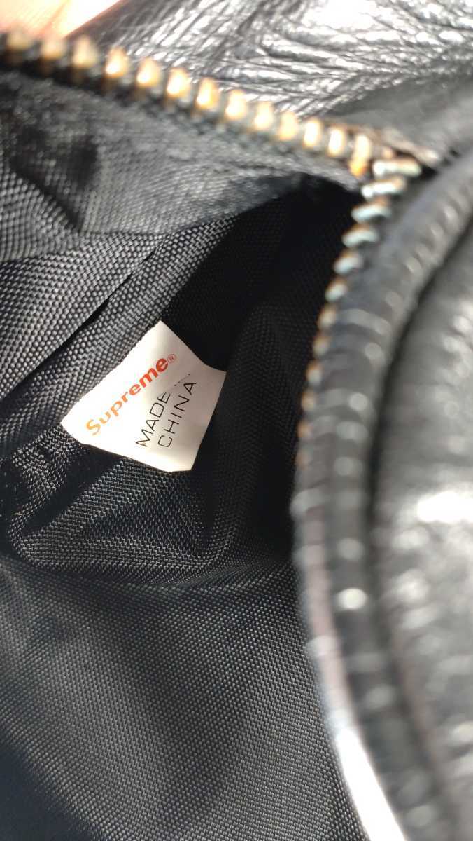 絶版希少 17SS Supreme Leather Waist Bag シュプリーム レザー 革