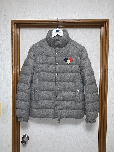 1 MONCLER BREVAL ウール ダウンジャケット モンクレール_画像1