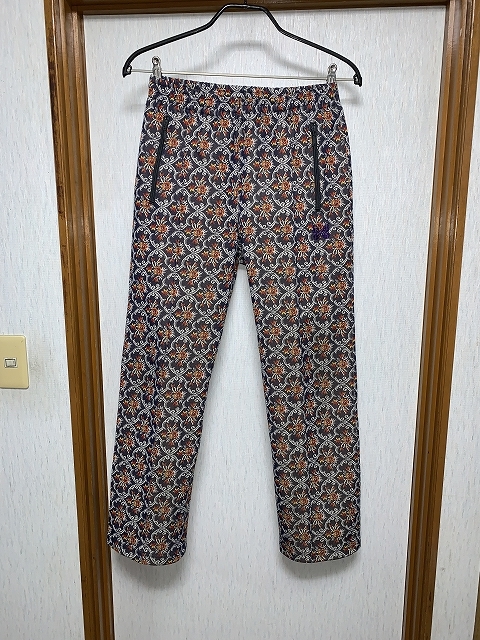 S 美品 Needles Track Pant Poly Jacquard Arabesque トラックパンツ ニードルス_画像1