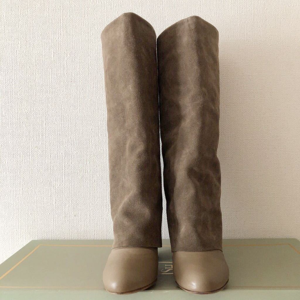 シーバイクロエ SEE BY CHLOE / スエードロングブーツ SIZE 37 カバー