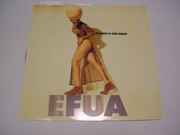 ●R&B 12inch●EFUA / DOWN IS THE DROP_画像1