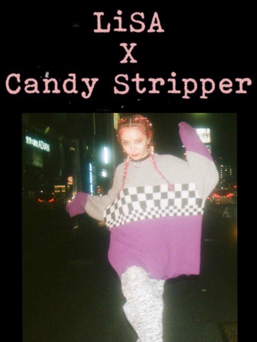 LiSA×Candy Stripper//BLOCKING CRASH ニット