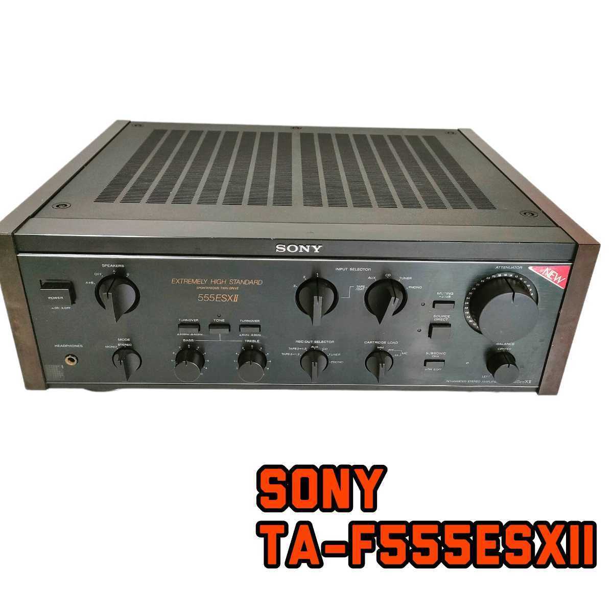 SONY TA-F555ESX2 プリメインアンプ CDP-337ESDセット - 通販