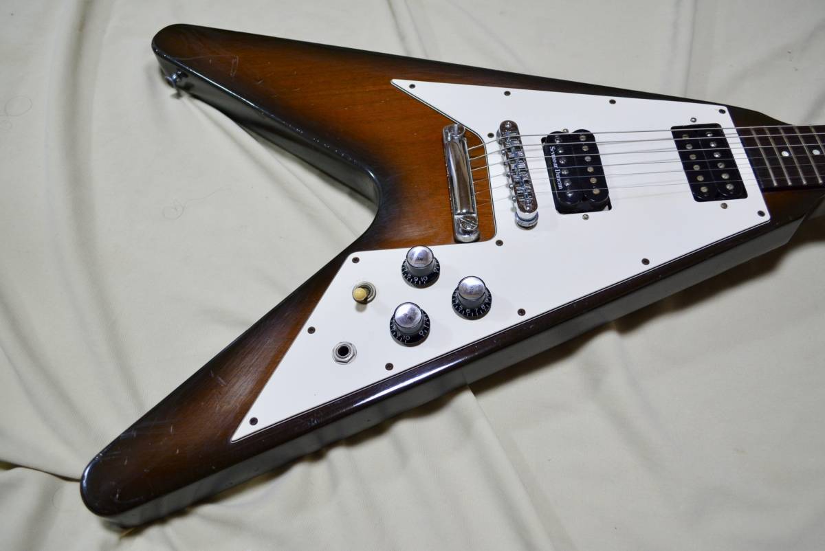 Yahoo!オークション - Gibson Flying V '67 1991年製 サン Yahoo!オークション - Gibson Flying V '67 1991年製 サン