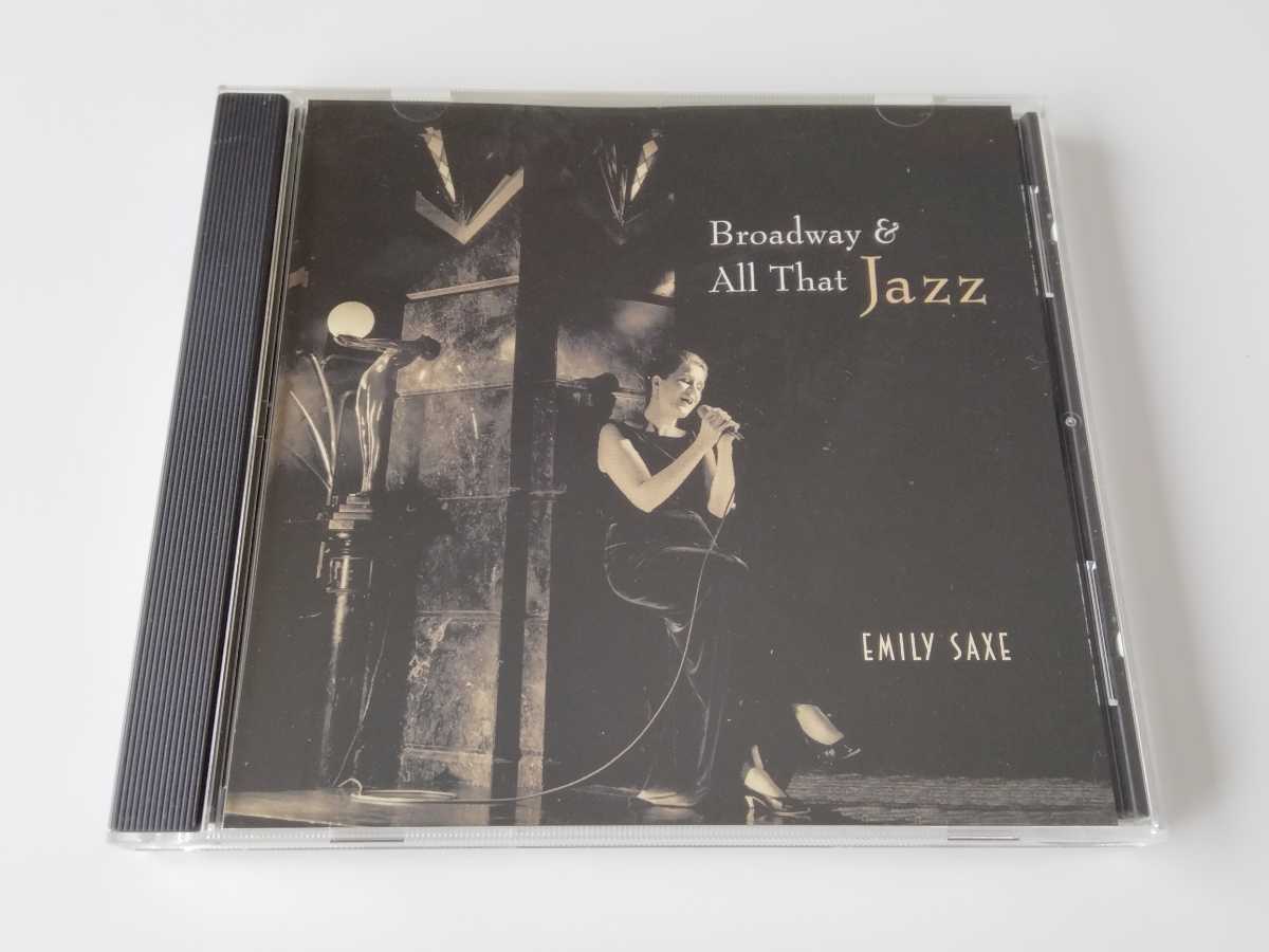 【良好美品】Emily Saxe/Broadway & All That Jazz CD MISS EMILY PRODUCTIONS MEP1102 99年自主制作盤,入手困難希少作品,エミリーサックス_画像1