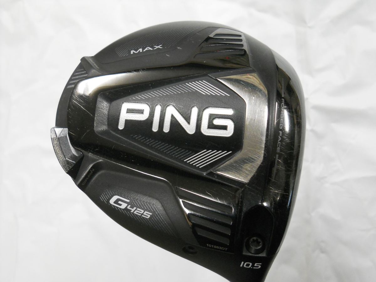 試打済クラブ ピン G425 MAX ドライバー 10.5度 ALTA J CB SLATE