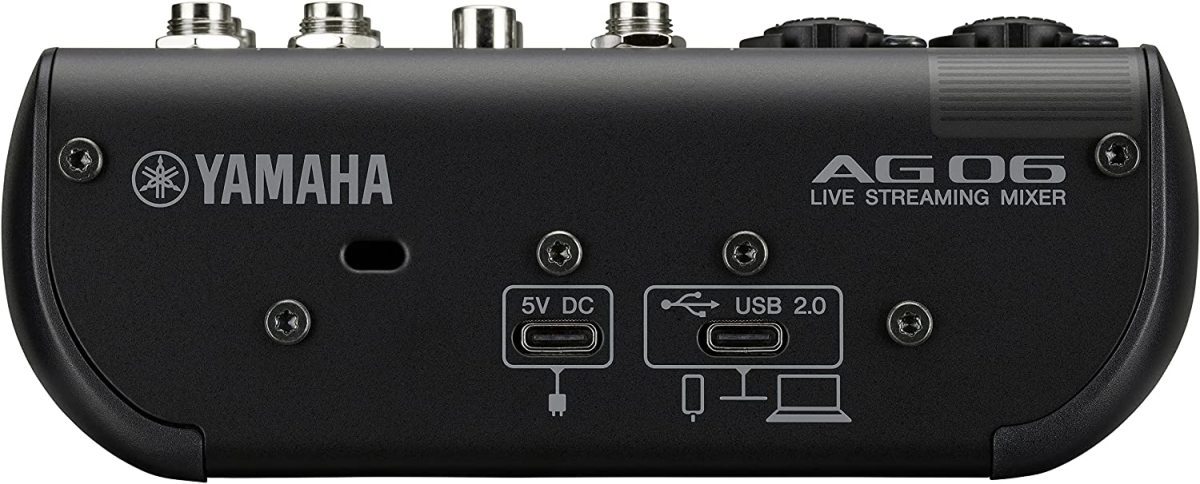 YAMAHA AG06MK2 B ブラック ヤマハ 6チャンネル ライブストリーミング