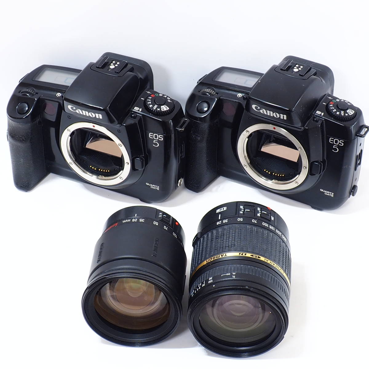Canon EOS EF Mount 2 ジャンク まとめ まとめて 大量 5 10 NEW Kiss 50mm F1.8 II 24-85  80-200 100-300mm F5.6 L SIGMA TAMRON 28-300 VC