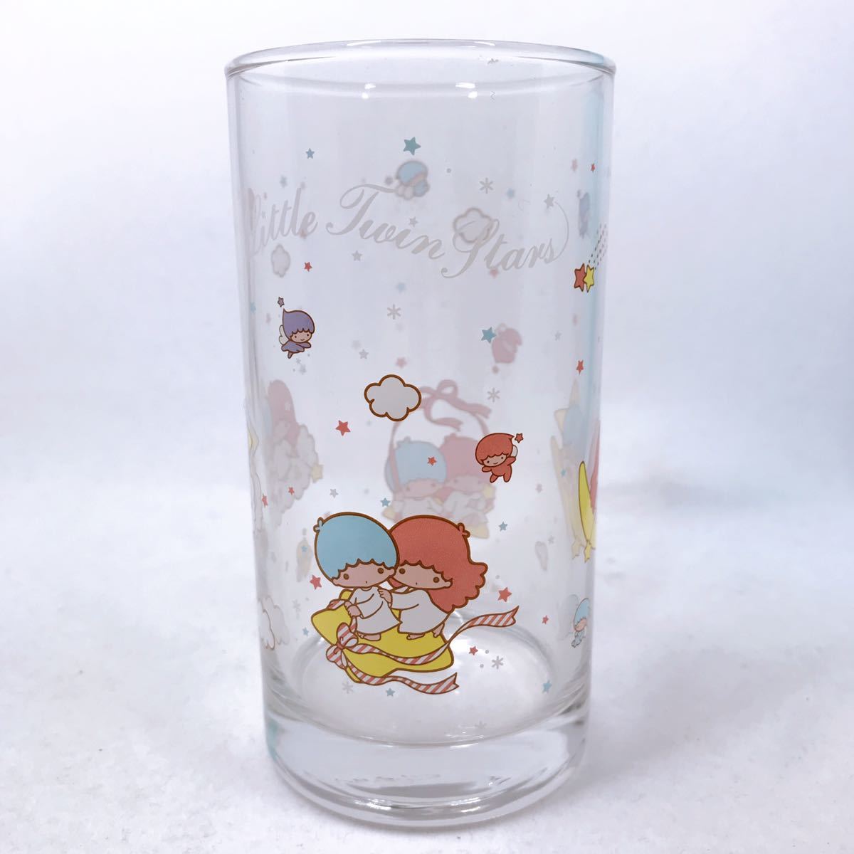 キキララ【Sanrio】リトルツインスターズ グラス ガラス コップ サンリオ 295ml_画像2