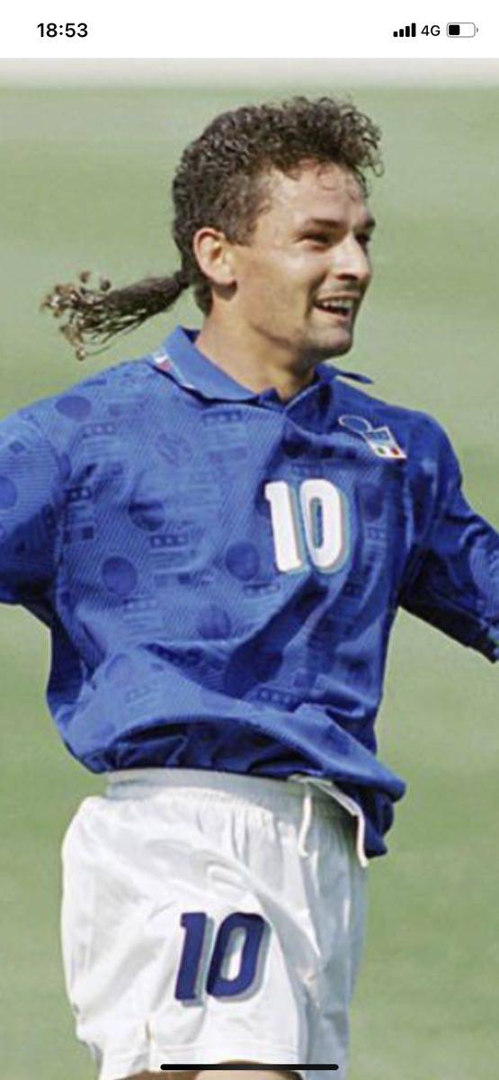 1994年アメリカW杯 イタリア代表 ロベルトバッジョ ユニフォーム