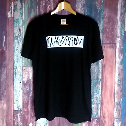 送込 TRANSITION RECORDS トランジション レコード 半袖Tシャツ　黒　Lサイズ_画像1