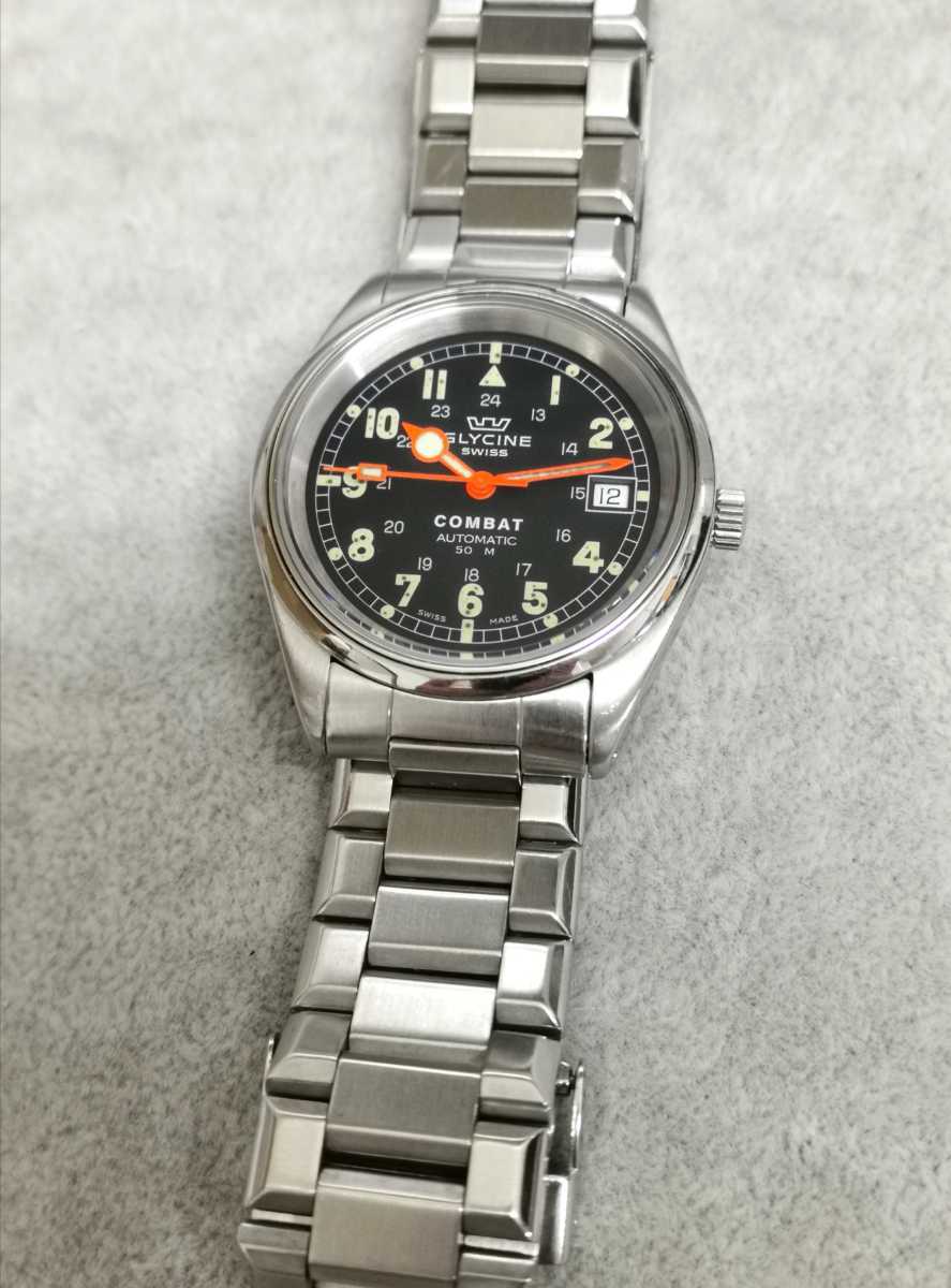 素敵でユニークな 50M-3787 グリシン GLYCINE 時計 自動巻き 状態良好