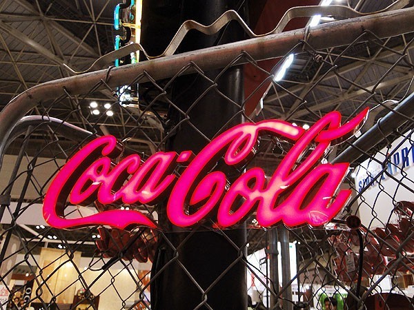 【全国送料無料】コカ・コーラブランド LED レタリングサイン アメリカ雑貨 コカコーラ グッズ coke ネオン管
