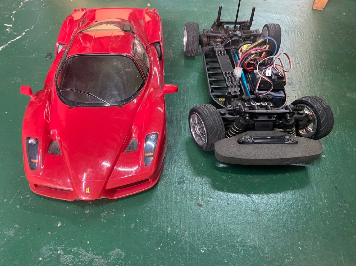 KYOSHO Kyosho HPI Ferrari Ferrari Rally engine car radio controlled car records out of production rare Propo body 