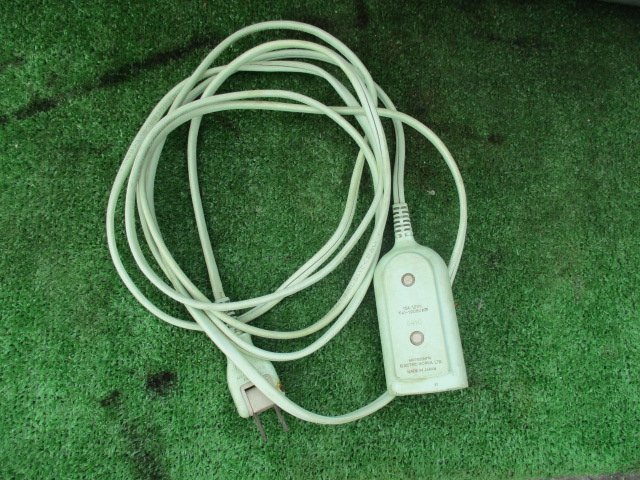  Ibaraki National extender approximately 3200mm single phase 100V power cord 15A 125V extension #22101180