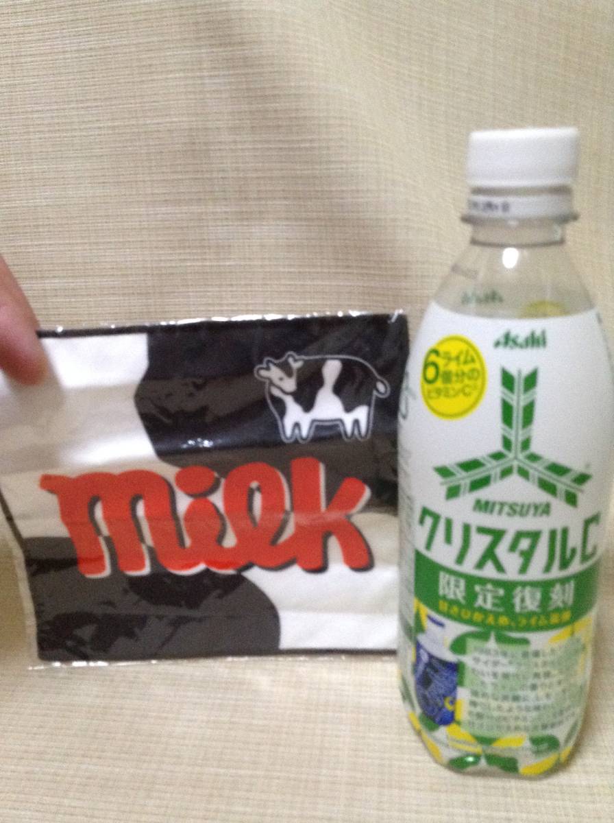 チロルチョコ ミルク ハンドタオル,ミニタオル うし,牛_画像2