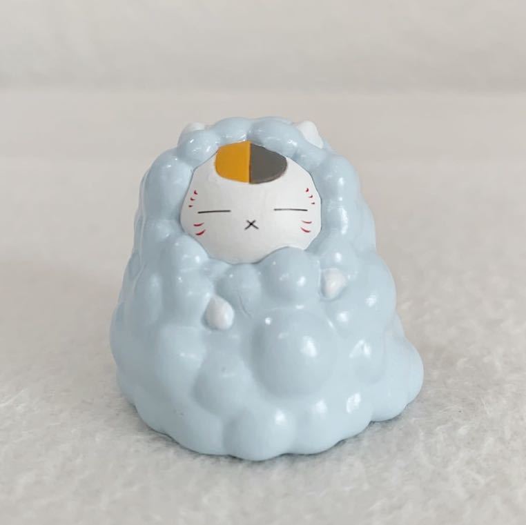 a...[ Natsume's Book of Friends nyanko. raw happy ba baby's bib m] figure * height approximately 3cm(C1