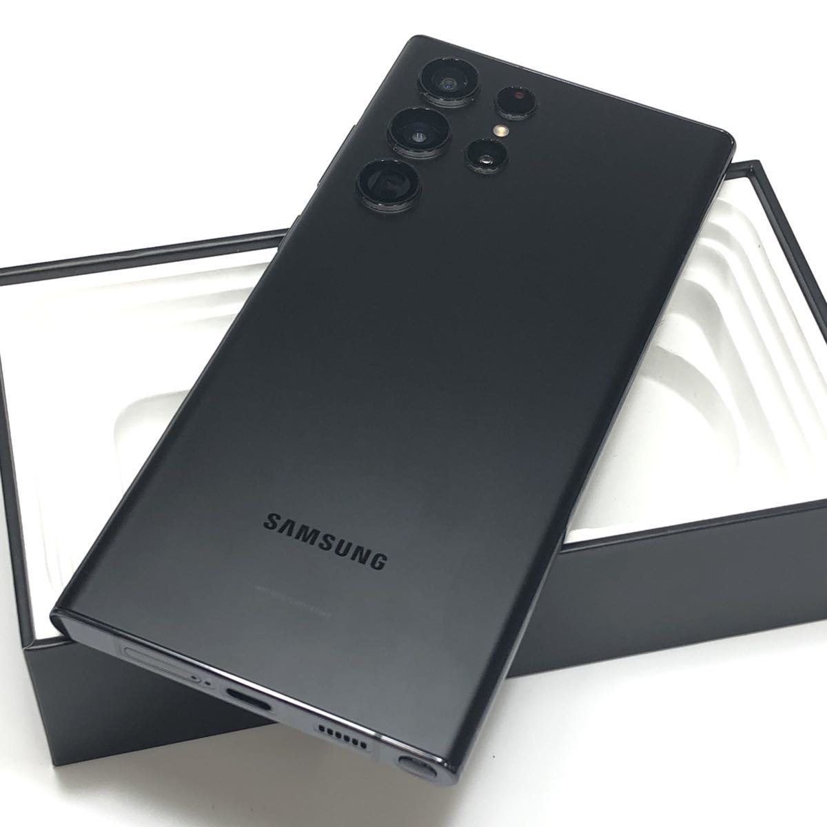Galaxy S22 Ultra ファントムブラック 256 GB SIMフリー-