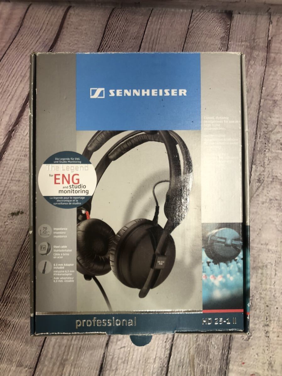 s21007-5497 SENNHEISER 密閉型ヘッドホン HD25-1 Ⅱ ゼンハイザー