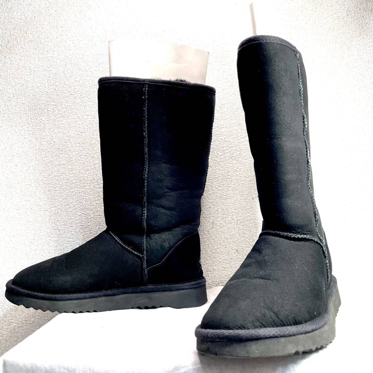 UGG アグ ムートンブーツ ブラック レディース 25cm www.greenhub.co.id