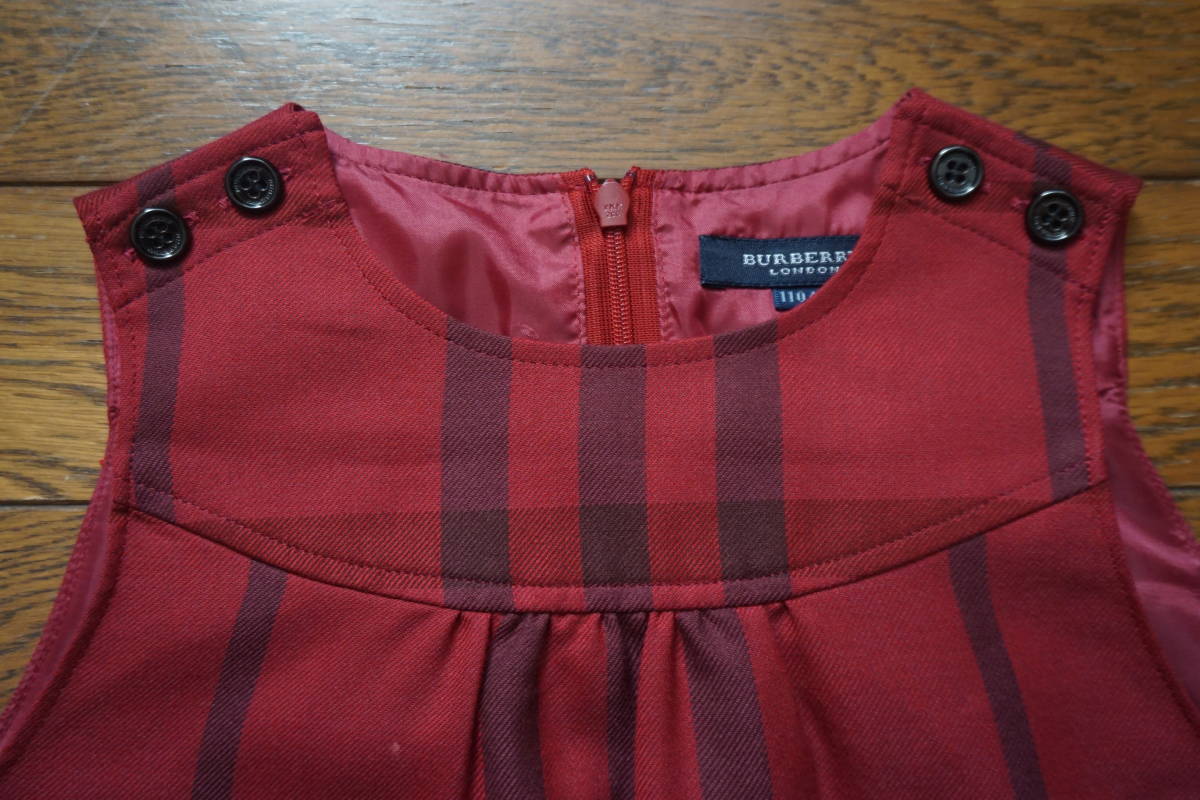 ◇　BURBERRY　LONDON　バーバリー　◇ 　ワンピース　 ◇ size 110A 　_画像2