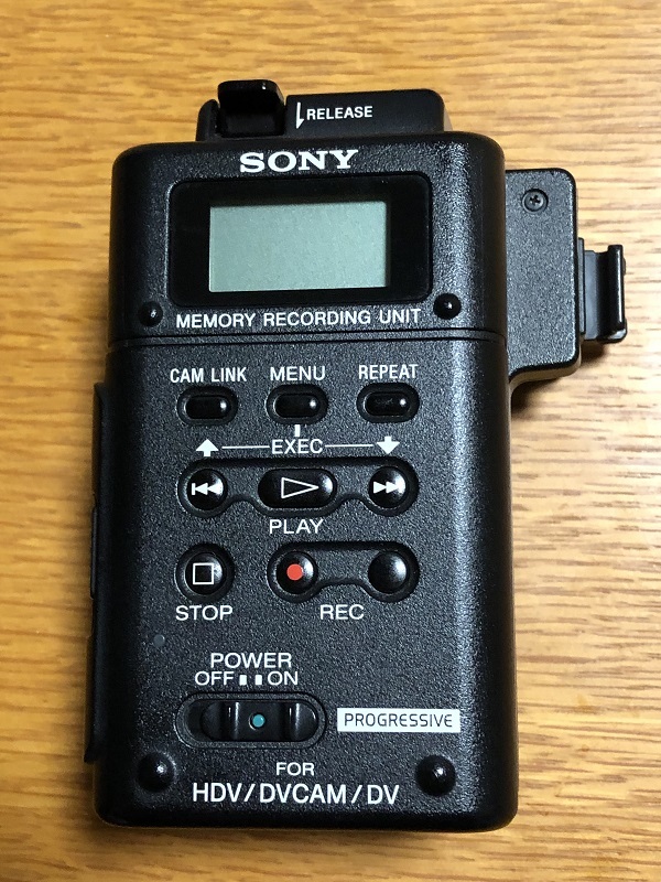SONY メモリーレコーディングユニット HVRーMRC1K HVR-MRC1とHVRA-CR1