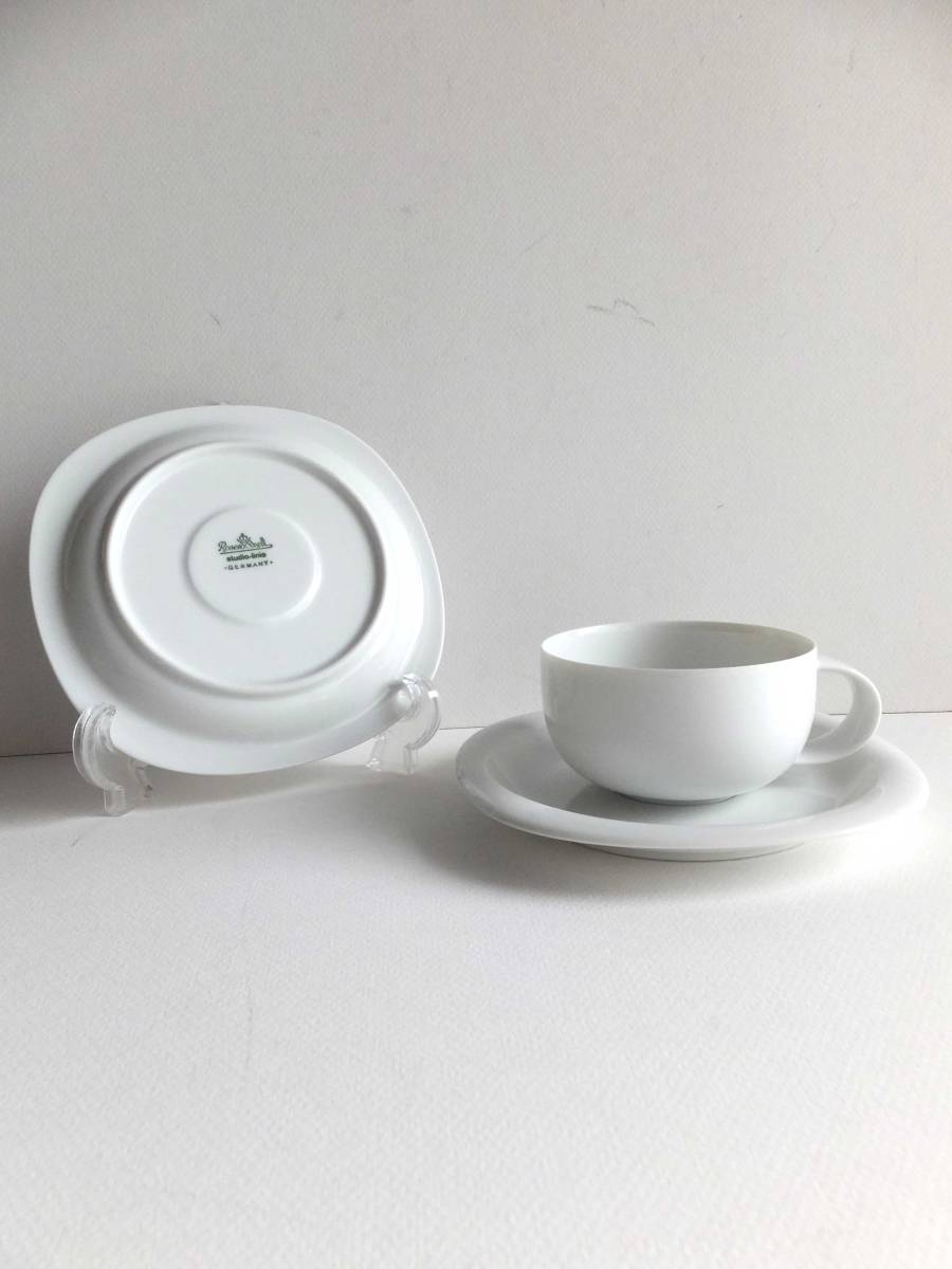 Rosenthal studio-linie Rosenthal tea set white pot cup & saucer 4 customer set 5 point set Germany made 1979-1980