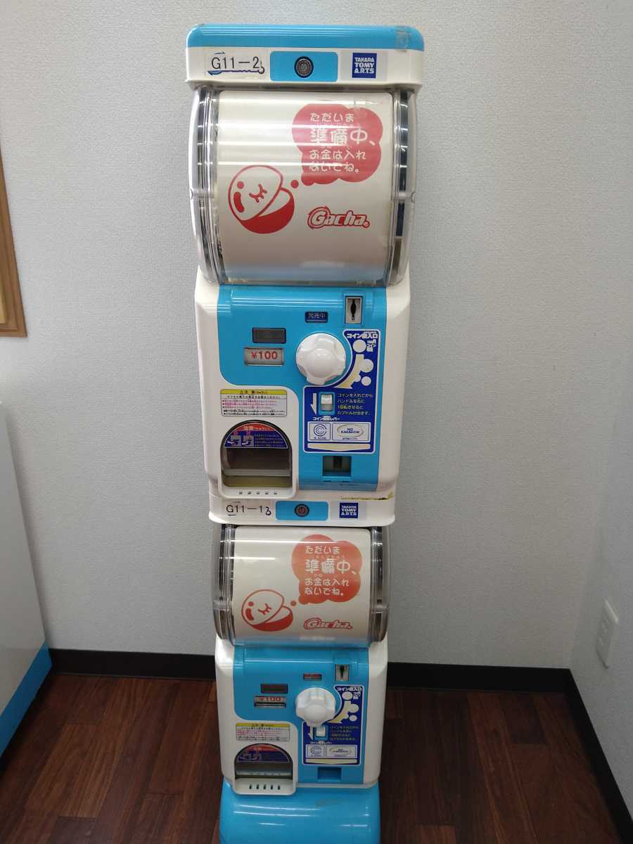 最新な ガチャガチャ 本体 ガチャ2EZ 鍵 取扱説明書付き