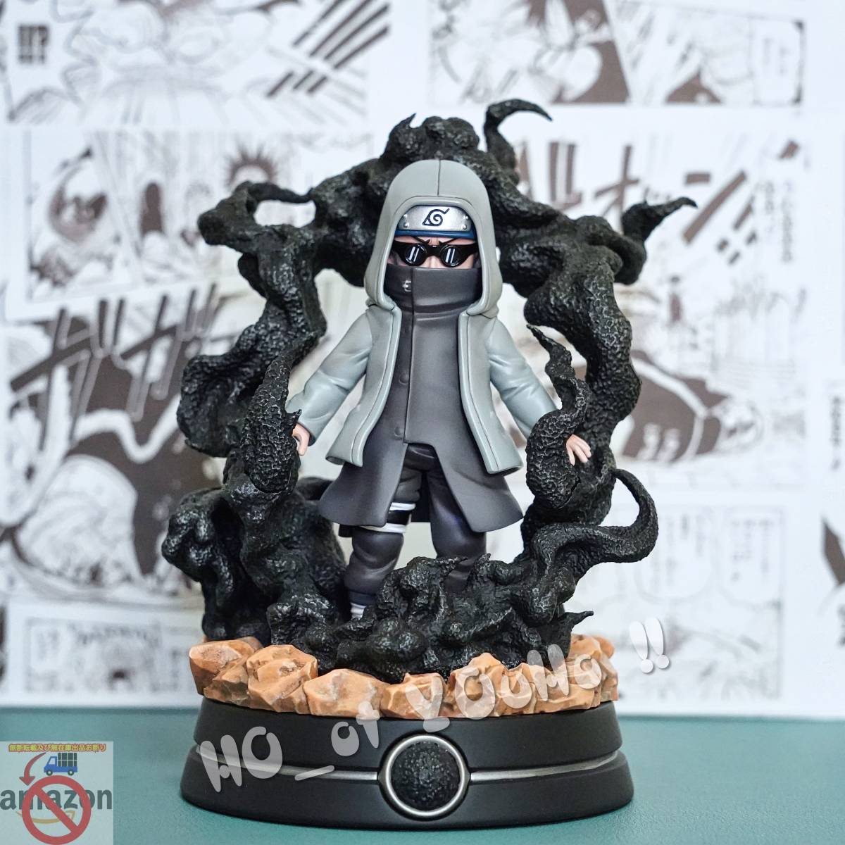 NARUTO-ナルト- 疾風伝 フィギュア 油女シノ League スタジオ GK完成品_画像1