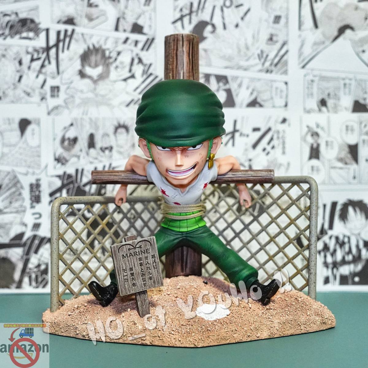 ワンピース ロロノア・ゾロ 獅子歌歌 ガレージキット 塗装済み完成品